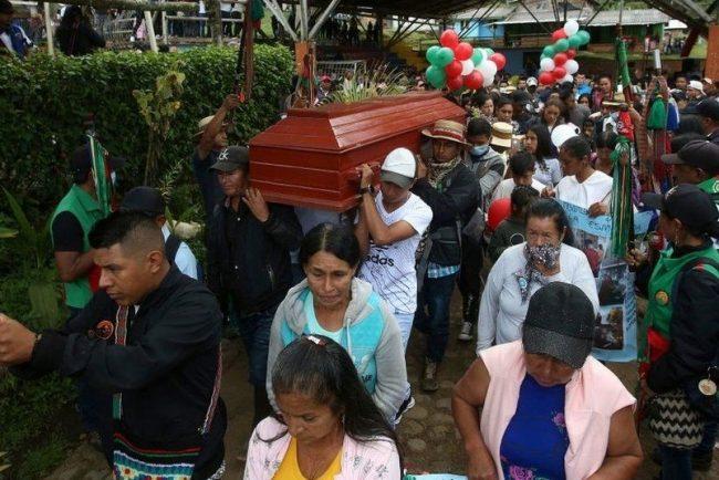 En Colombia ya han sido asesinados 52 activistas este año