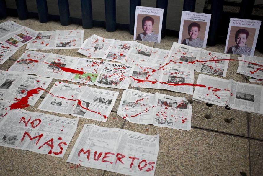 El año más mortífero en décadas para los periodistas de México